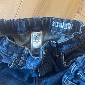 Carter's Dark Blue Straight Jeans 5A